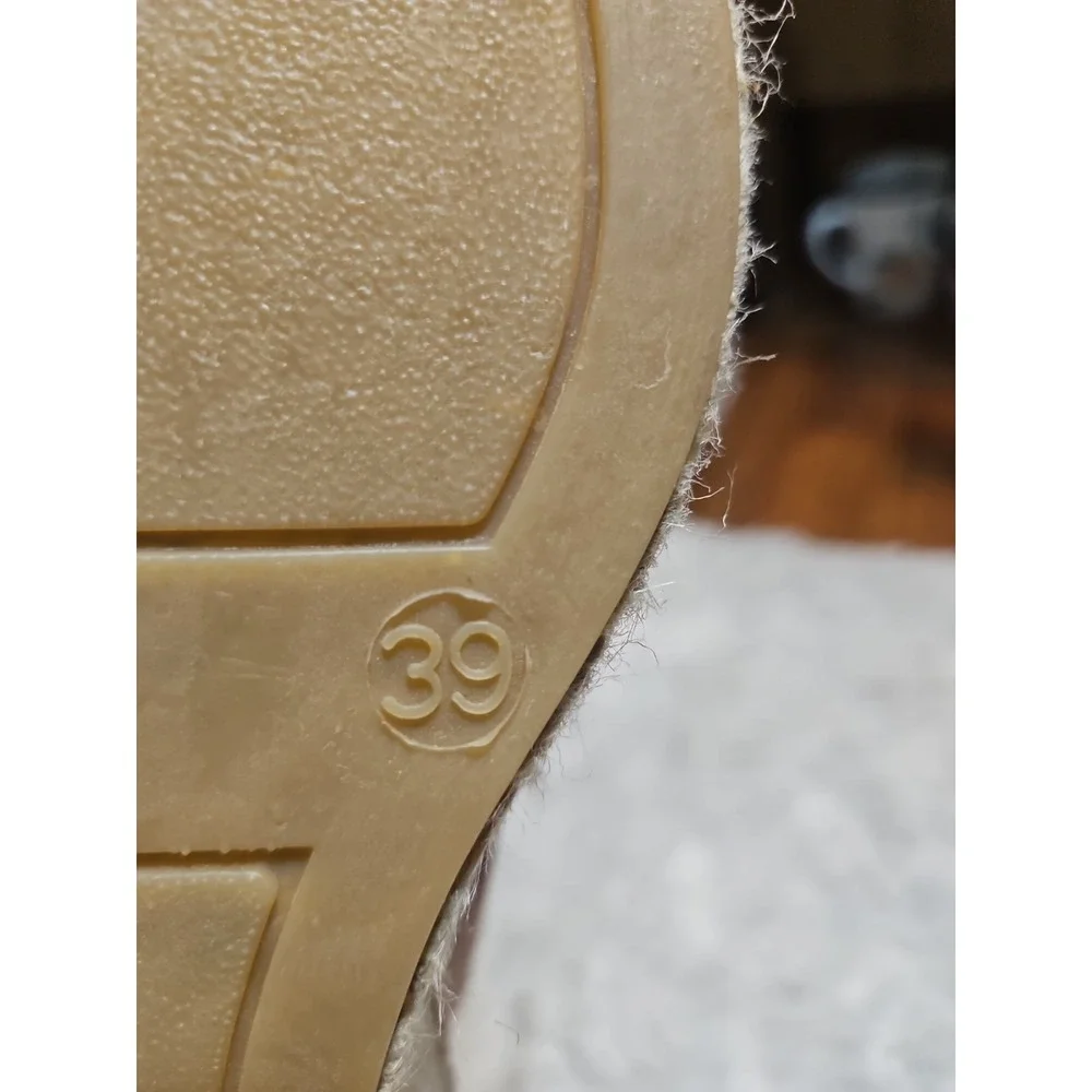 Jutelia Pink Suede Leather Espadrilles Wedge 3